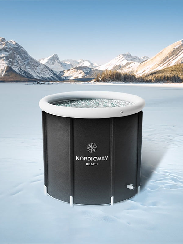 350L NordicWay™ Eisbadewanne für effektive Kaltwassertherapie, mit innovativer Eishaube™